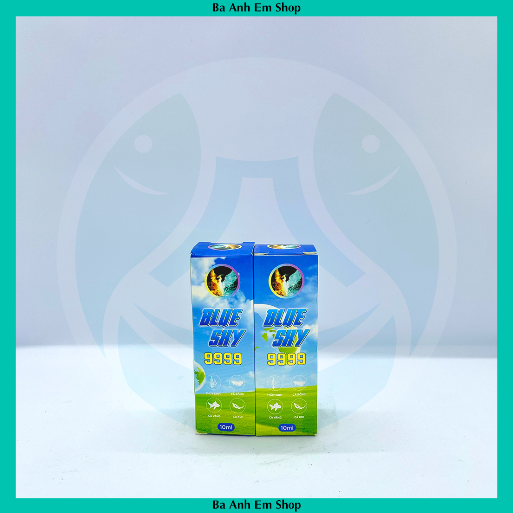 Blue Sky 999 - 9999 Thuốc trị nấm, túm, lắc, lừ đừ - Đặc trị cá 7 màu - Chính hãng