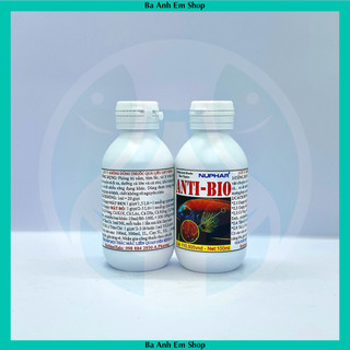 Anti bio nuphar - dung dịch xử lý túm và lắc ở cá cảnh