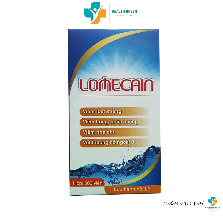 Nhiệt Bạch Mai Lomecain Lọ 500 Viên