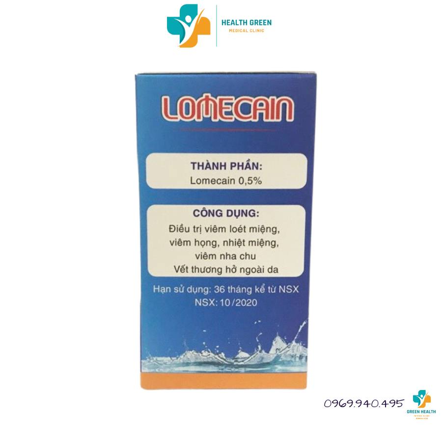 Nhiệt Bạch Mai Lomecain Lọ 500 Viên