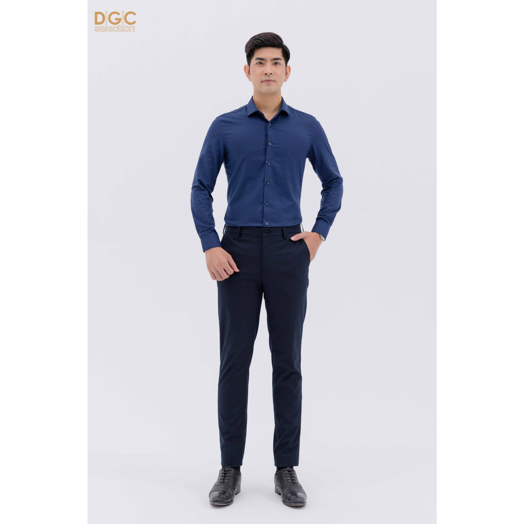 Áo sơ mi dài tay nam DGCs - dáng ôm, thoáng mát, thấm hút mồ hôi - SASDBC51M.