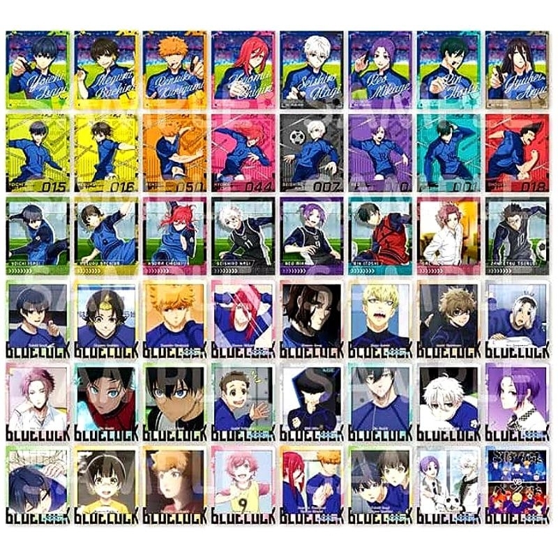 Thẻ nhân phẩm snapmide BLUE LOCK chính hãng