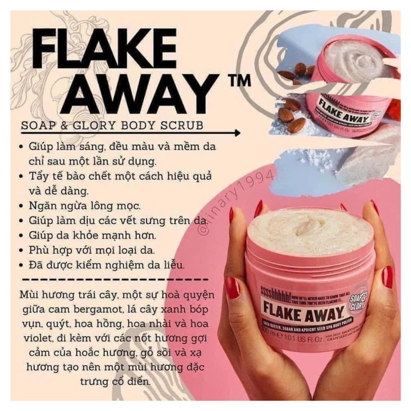 TẨY TBC TOÀN THÂN SOAPGLORY FULLSIZE