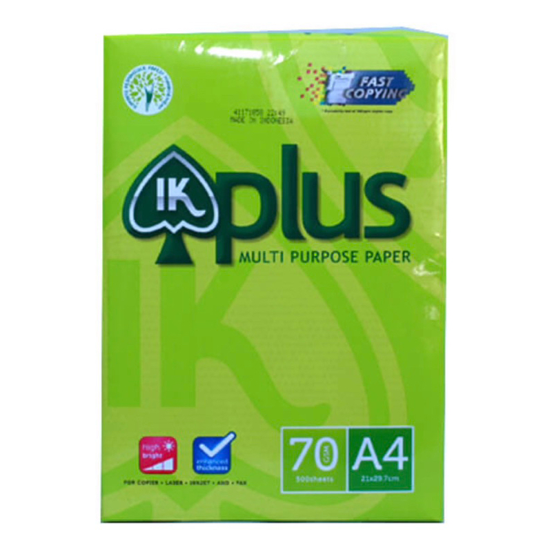 Giấy A4 IK plus 70