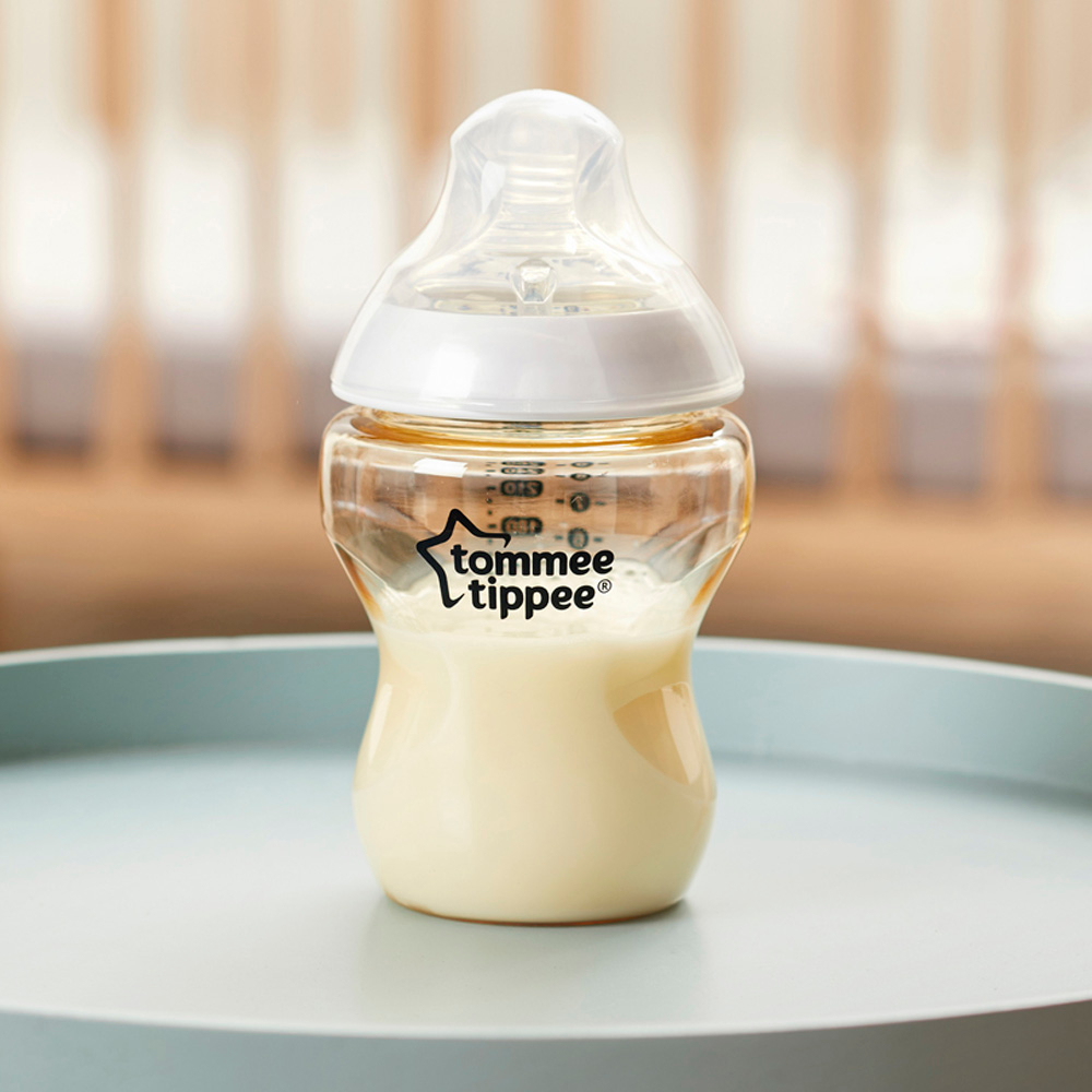 Bình Sữa PPSU Ty Siêu Mềm Tự Nhiên Tommee Tippee 150ml, 260ml, Set Đôi, Nhiều Size, Được Mua Kèm Thêm 01 Núm Ty Bất Kì