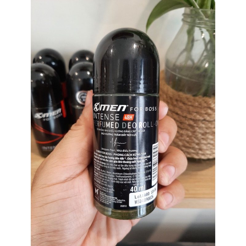 Lăn khử mùi X-Men For Boss INTENSE 40ML