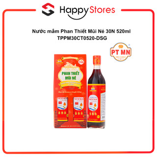 Nước mắm Phan Thiết Mũi Né 30N 520ml TPPM30CT0520-DSG