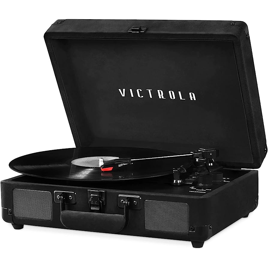 Mâm than & Loa Bluetooth Victrola The Journey+ Dual BT  VSC-400SB - hàng chính hãng - new 100%