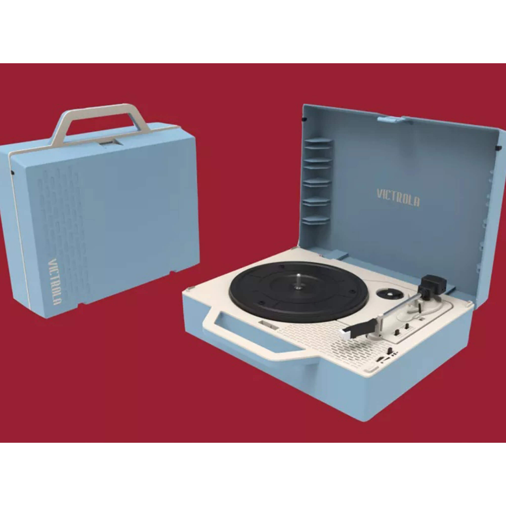 Mâm than & Loa Bluetooth Victrola Re-spin - hàng chính hãng - new 100%