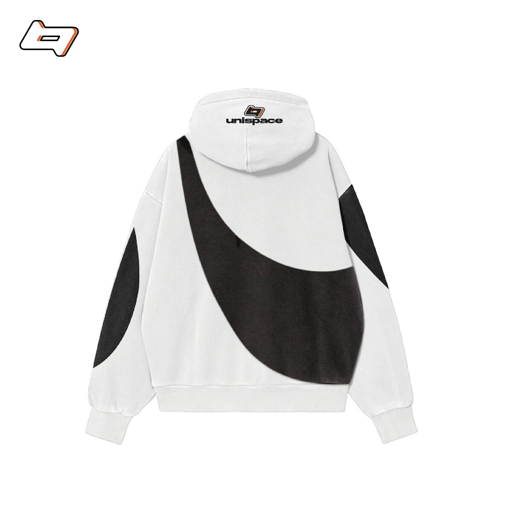 Áo hoodie local brand By UniSpace áo khoác unisex nam nữ form rộng vải nỉ phối túi Bag