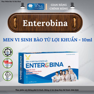 Men uống enterobina 10ml - men vi sinh bào tử lợi khuẩn