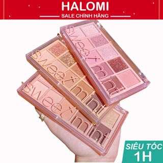  Bảng phấn mắt SWEET MINT 10 màu xinh xắn hot trend bền màu 