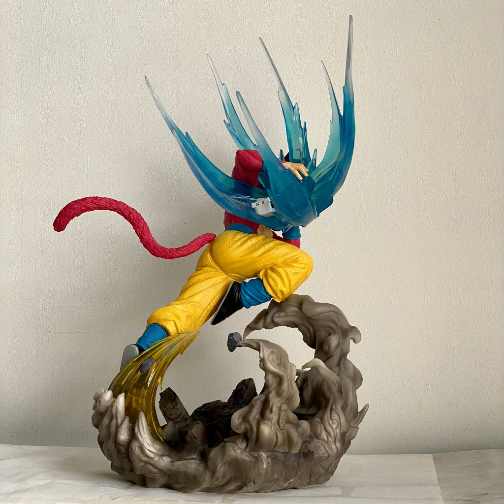 Mô hình Son Goku Super saiyan 4 cao 43CM - Goku ssj4 cao 43cm có LED cực nét - Dragonball goku saiyan 4