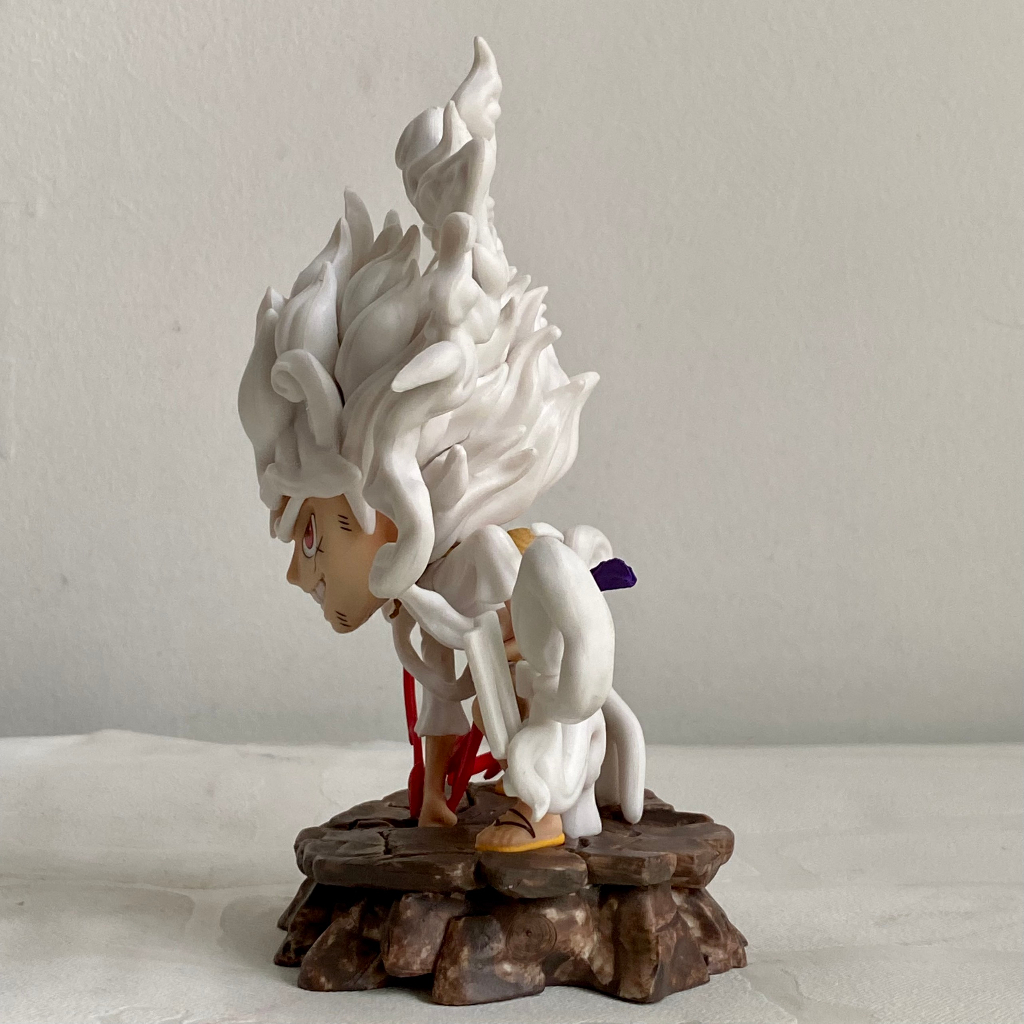 Mô hình Luffy gear 5 cao 15CM - Nika Luffy gear 5 hãng lucky dog F2 - Mô hình luffy gear 5 one piece