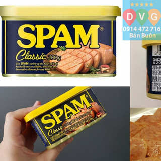 Thịt hộp giăm bông classic spam cj hàn quốc 200g 스팸 클래식 200g