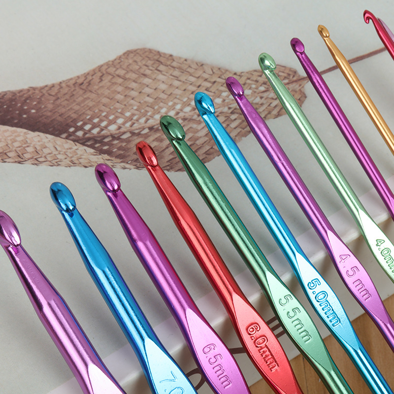 Kim móc len nhôm cao cấp size 2mm-10mm nhiều màu sắc