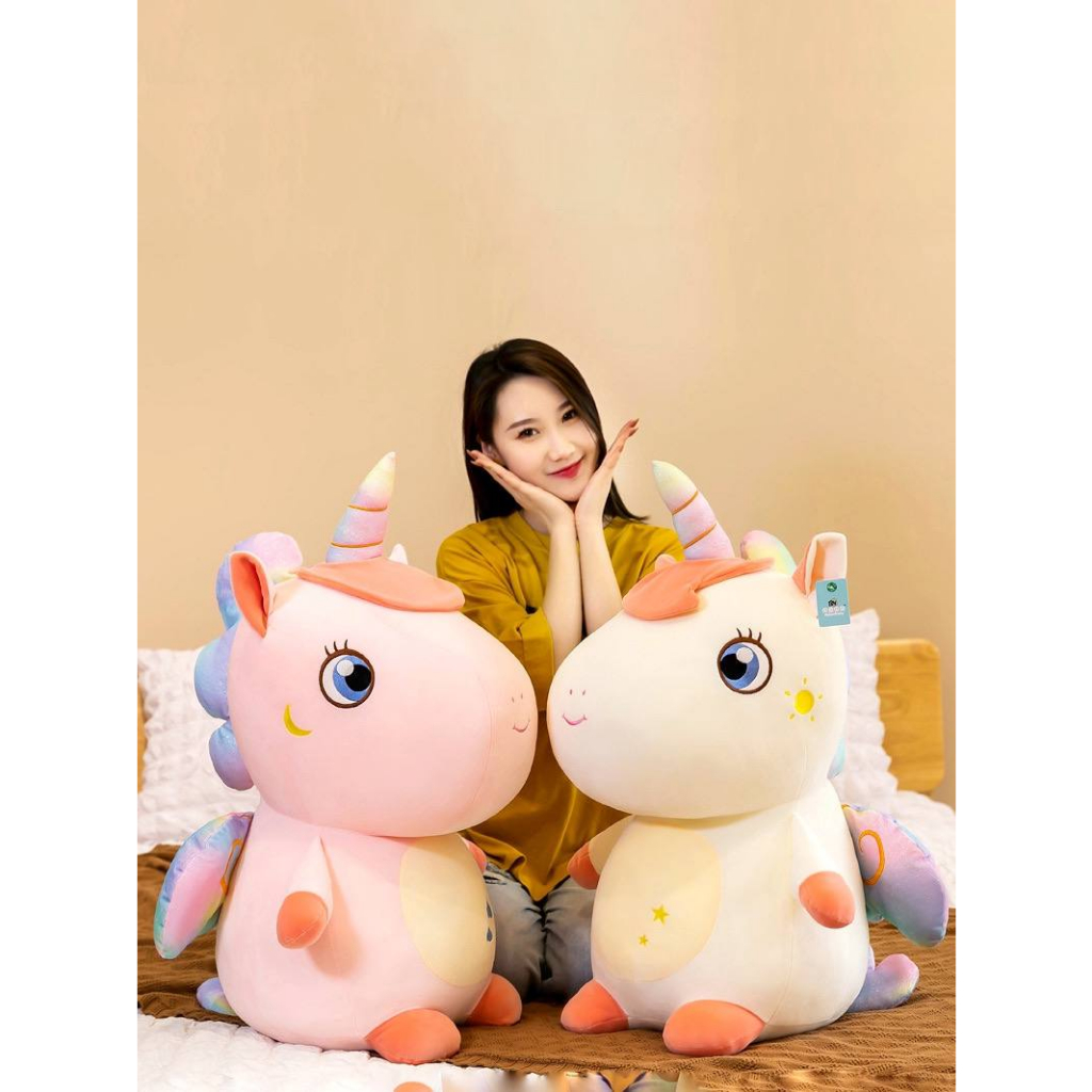 Gấu Bông Ngựa Pony UniCorn cao cấp- Quà lưu niệm ngựa Pony siêu mềm, mịn