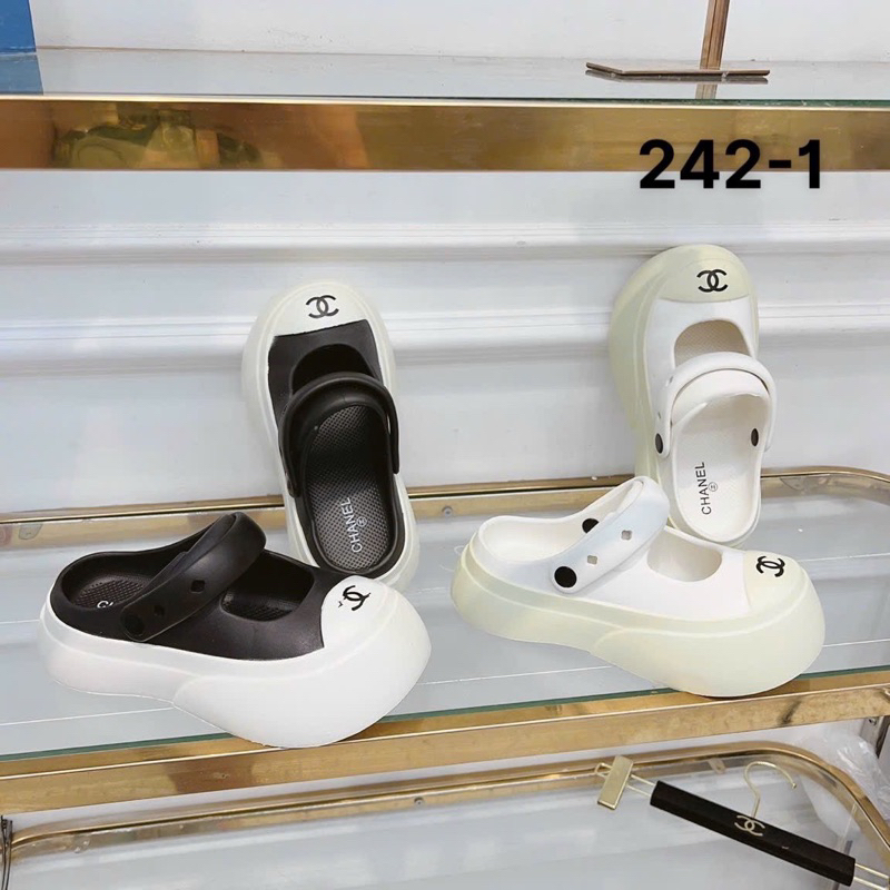 ☘️ AN SHOES☘️ Giày sục nhựa mềm đi mưa.