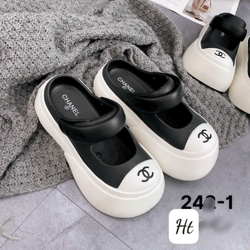 ☘️ AN SHOES☘️ Giày sục nhựa mềm đi mưa.