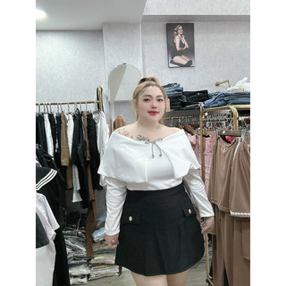 Áo bẹt vai kim tuyến bigsize 55-90kg