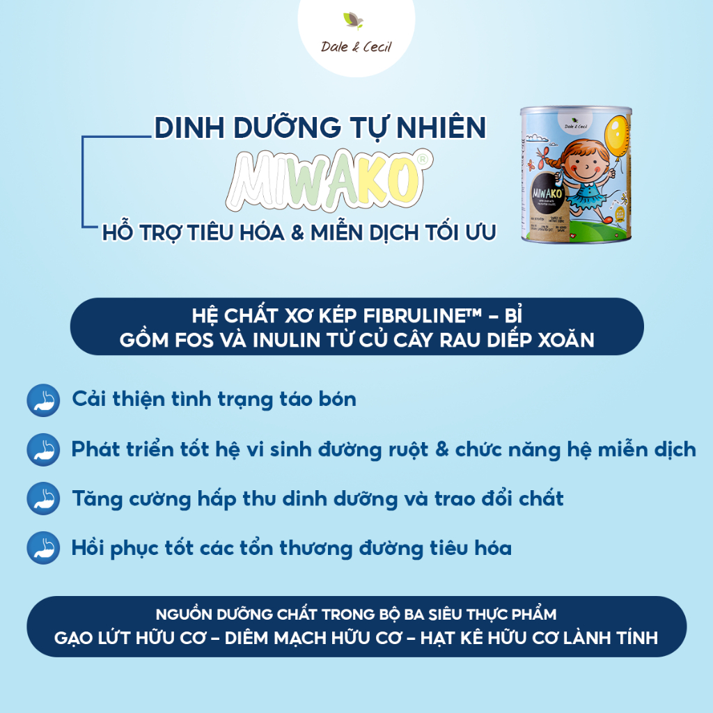 Sữa Hạt Miwako Vị Gạo Hộp 400g x 2 Hộp - Sữa Hạt Miwako Chính Hãng - Nutivegan