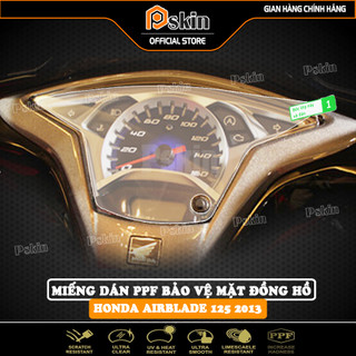 Bộ 2 miếng dán ppf bảo vệ mặt đồng hồ xe honda airblade 125 2013