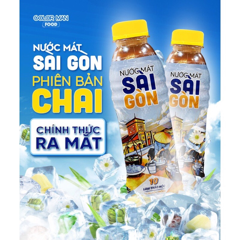 Nước mát Sài Gòn 500ml - thanh mát đã khát