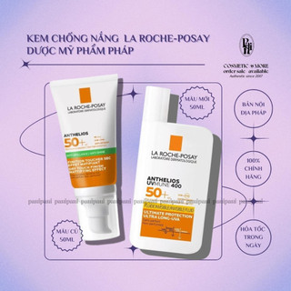 Kem Chống Nắng L aroche P osay Vạch Xanh Anthelios/ Vạch vàng Shaka Fluide Spf50+ 50ML