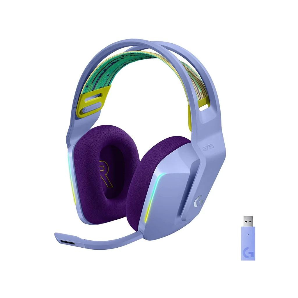 Tai nghe Logitech G733 Lightspeed Wireless RBG Gaming