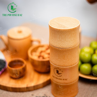 HỘP (HŨ) ĐỰNG TRÀ BẰNG TRE - TRE PHƯƠNG BẮC (hộp chè)