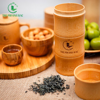 HỘP (HŨ) ĐỰNG TRÀ BẰNG TRE - TRE PHƯƠNG BẮC (hộp chè)