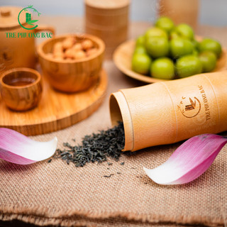 HỘP (HŨ) ĐỰNG TRÀ BẰNG TRE - TRE PHƯƠNG BẮC (hộp chè)