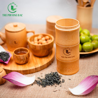 HỘP (HŨ) ĐỰNG TRÀ BẰNG TRE - TRE PHƯƠNG BẮC (hộp chè)