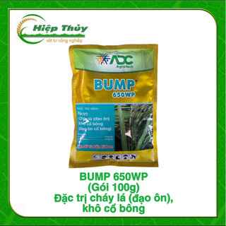 Thuốc trừ bệnh bump 650wp adc - đặc trị cháy lá, đạo ôn cổ bông