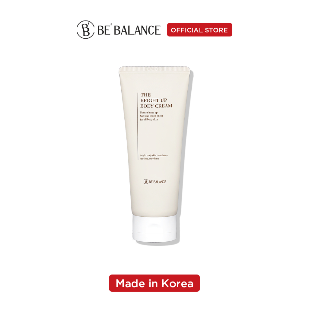 [Sản phẩm mới] Kem dưỡng thể cho làn da Tươi trẻ, Trắng hồng, Căng mịn BEBALANCE THE BRIGHT UP BODY CREAM (150ML)