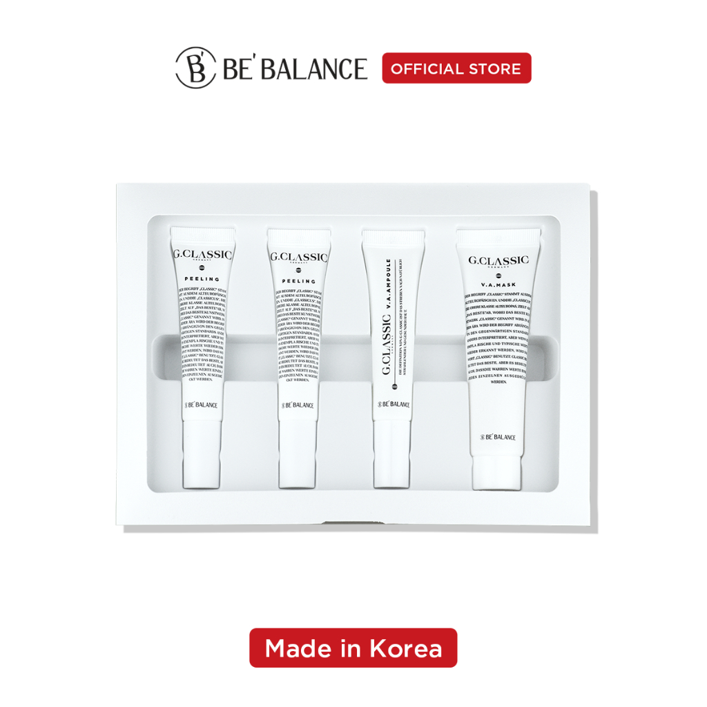 Bộ Sản phẩm Phục Hồi, Tái tạo da Be'Balance G.Classic Treatment Kit