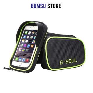 Túi treo sườn xe đạp B-Soul túi treo xe đạp cảm ứng chống thấm nước màn hình cảm ứng nhạy tiện dụng