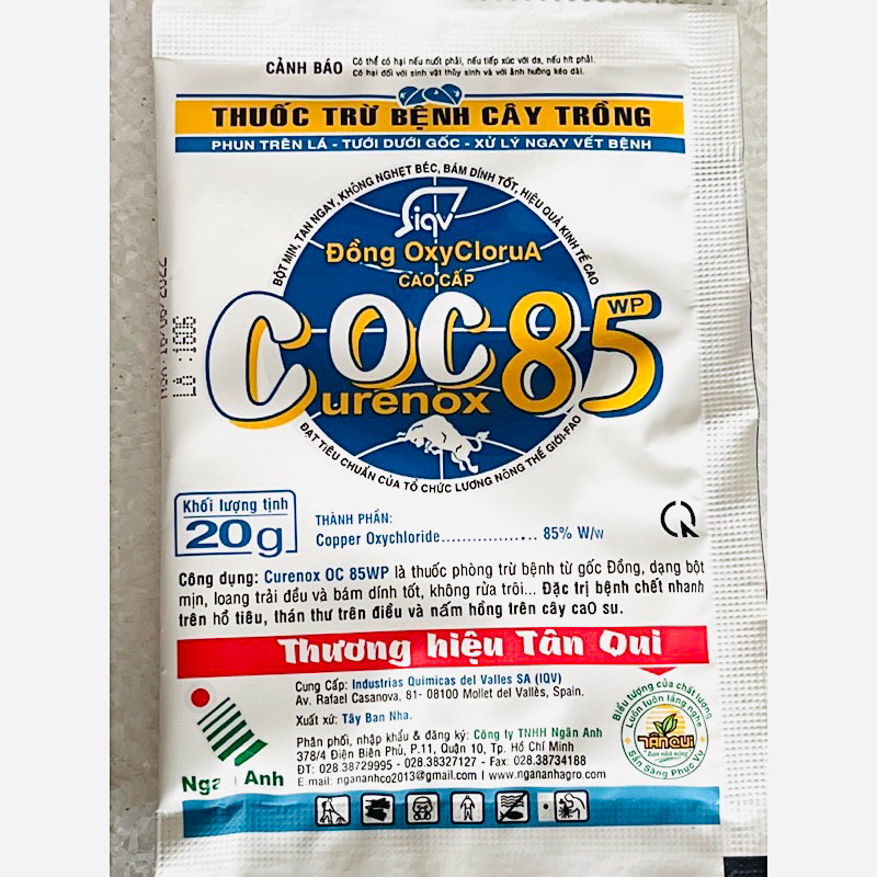 COC 85 WP  - Nấm hồng, thán thư