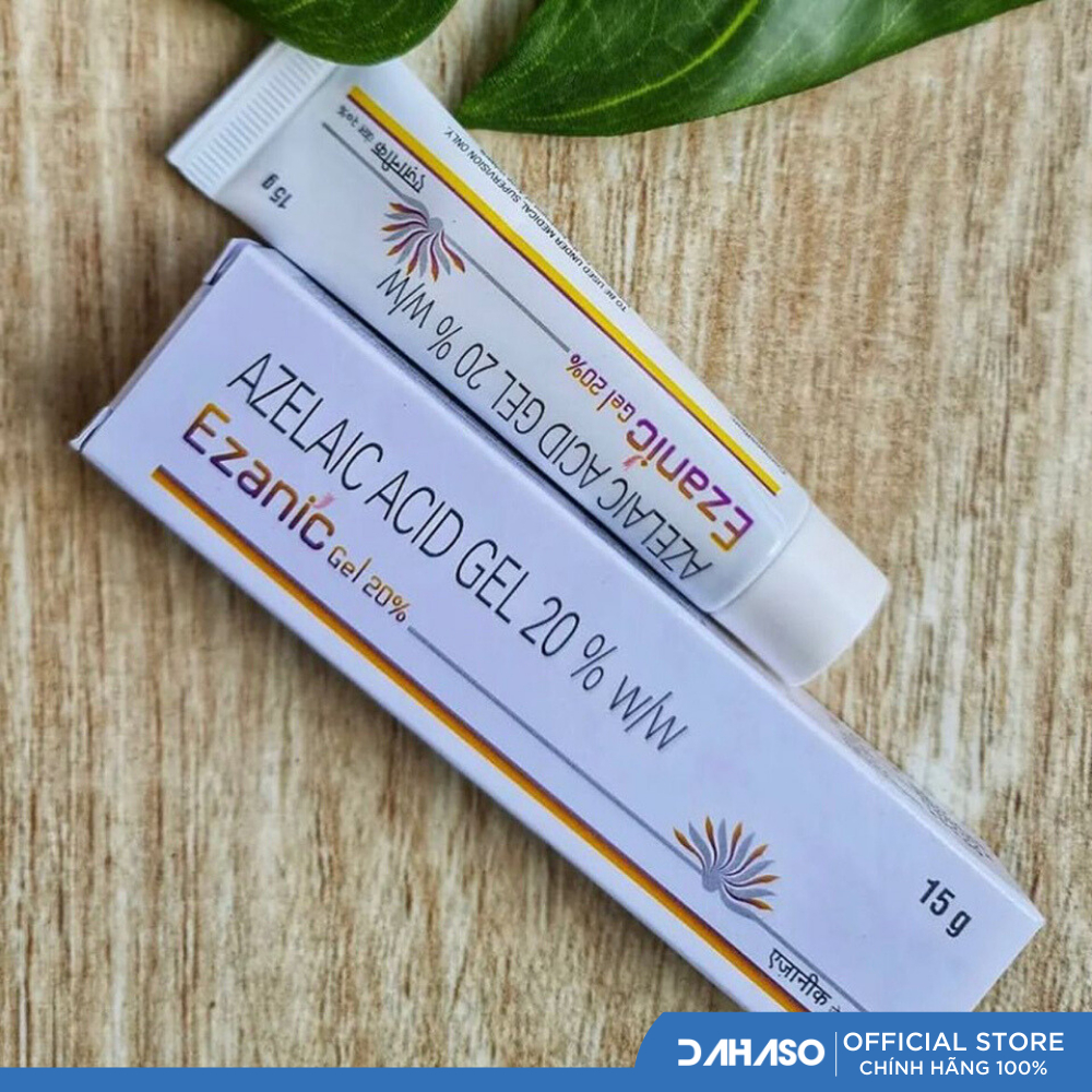 Gel Ezanic 20% Giảm Thâm đỏ, thâm nâu, ngăn ngừa mụn 15g - Dahaso Skin