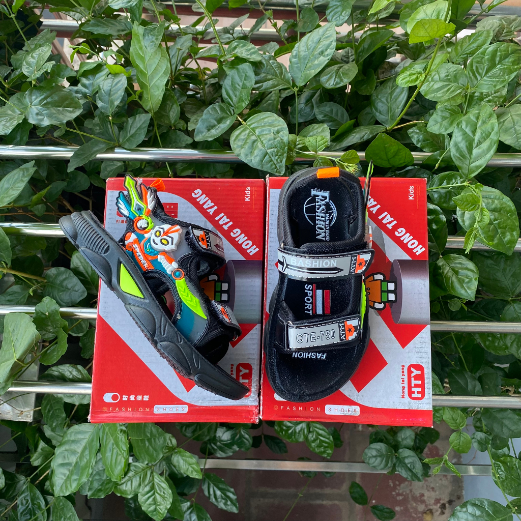 Dép Sandal siêu nhân HOT 2023 mã 506-606 Quảng Châu cao cấp cho bé trai bé gái size 25 đến 36