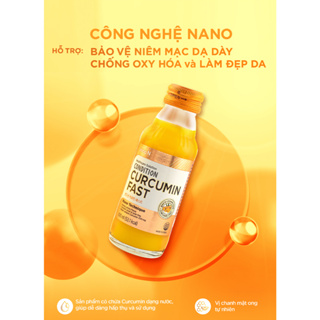 Hộp 10 chai nước tinh nghệ Nano Curcumin Condition Curcumin Fast hỗ trợ