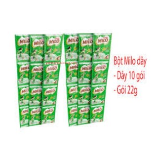 Dây 10 gói sữa bột milo 22g