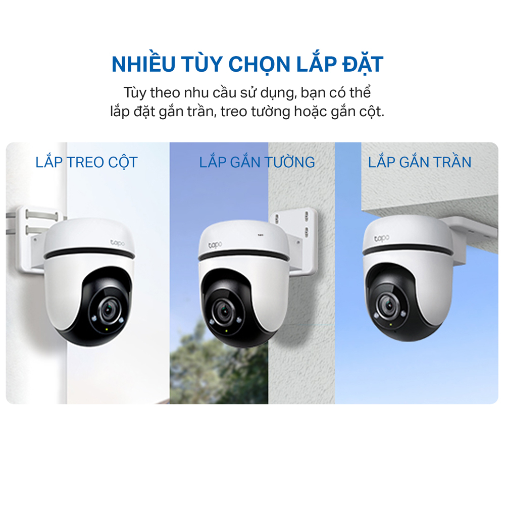 [Hỏa Tốc] Camera WiFi TP-Link Tapo C500 / C510W An Ninh Quay/Quét 360 Độ, Chống Nước