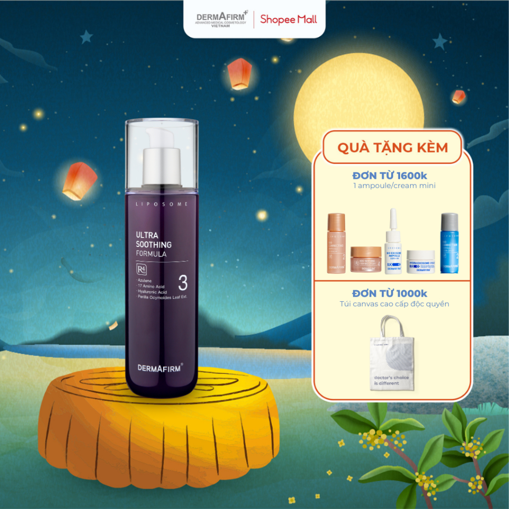 Sữa dưỡng Labo Dermafirm - Ultra Soothing Formula R4 (200ml) phục hồi cho da giãn mao mạch