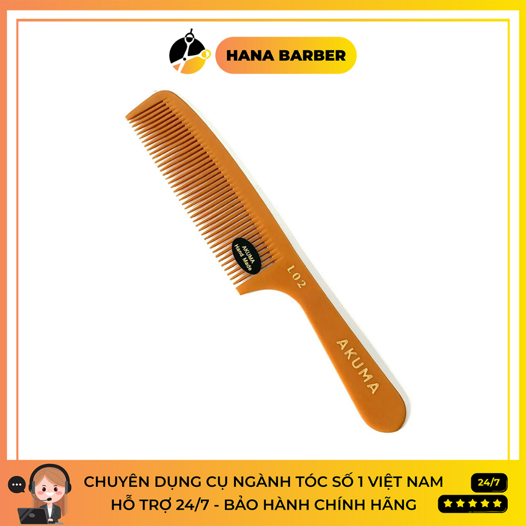 Lược sừng cắt tóc nam AKUMA L02