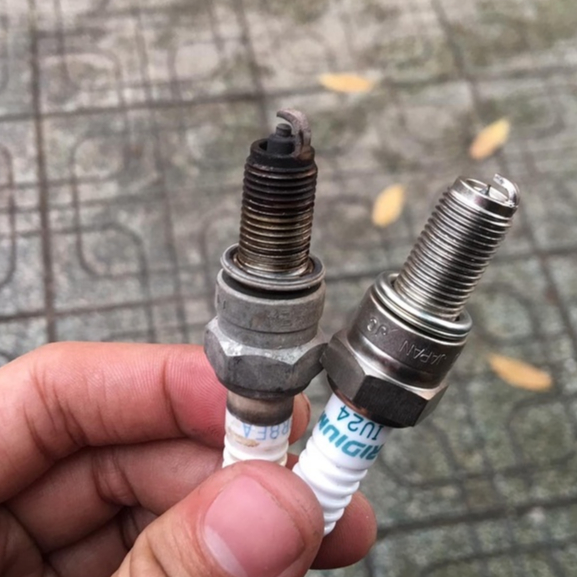 Bugi Denso IU24 Exciter, Raider, FX125, Piaggio Liberty, Vespa LX, SHVN