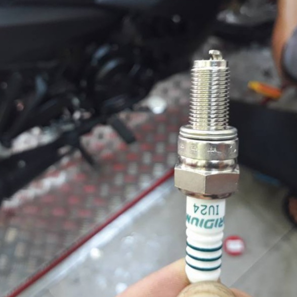 Bugi Denso IU24 Exciter, Raider, FX125, Piaggio Liberty, Vespa LX, SHVN