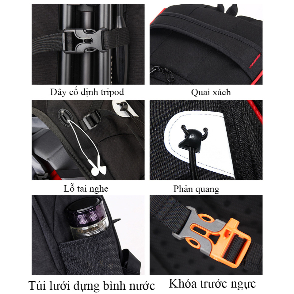 Balo Máy Ảnh Full photo Canon chống trộm