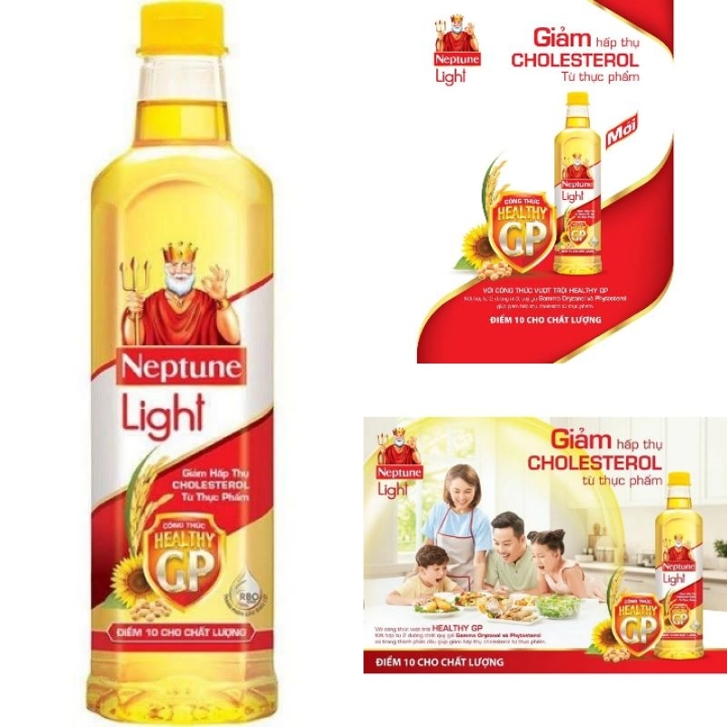Dầu ăn Neptune Light 1 lít (hsd:2025)