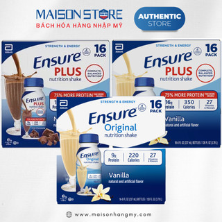 Sữa nước ensure - hàng nhập usa chính hãng